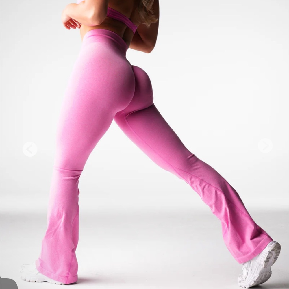 NVGTN Pink Flare Pants